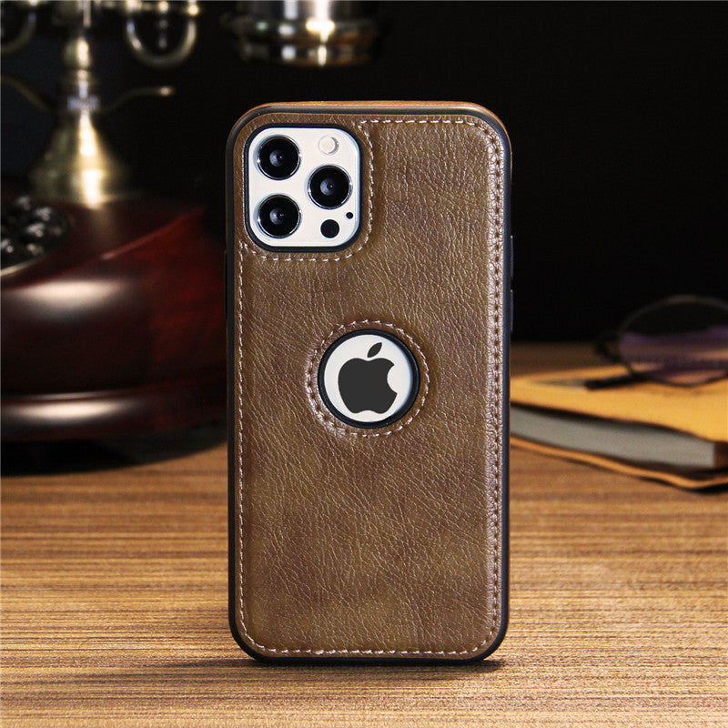 Leather Grain Stitching Mobile Phone Case All-inclusive Protective Cover