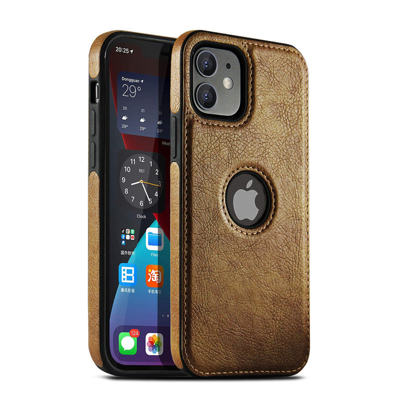 Leather Grain Stitching Mobile Phone Case All-inclusive Protective Cover