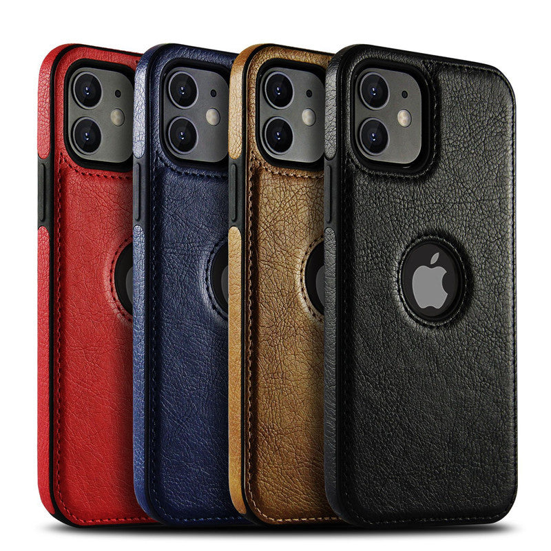 Leather Grain Stitching Mobile Phone Case All-inclusive Protective Cover