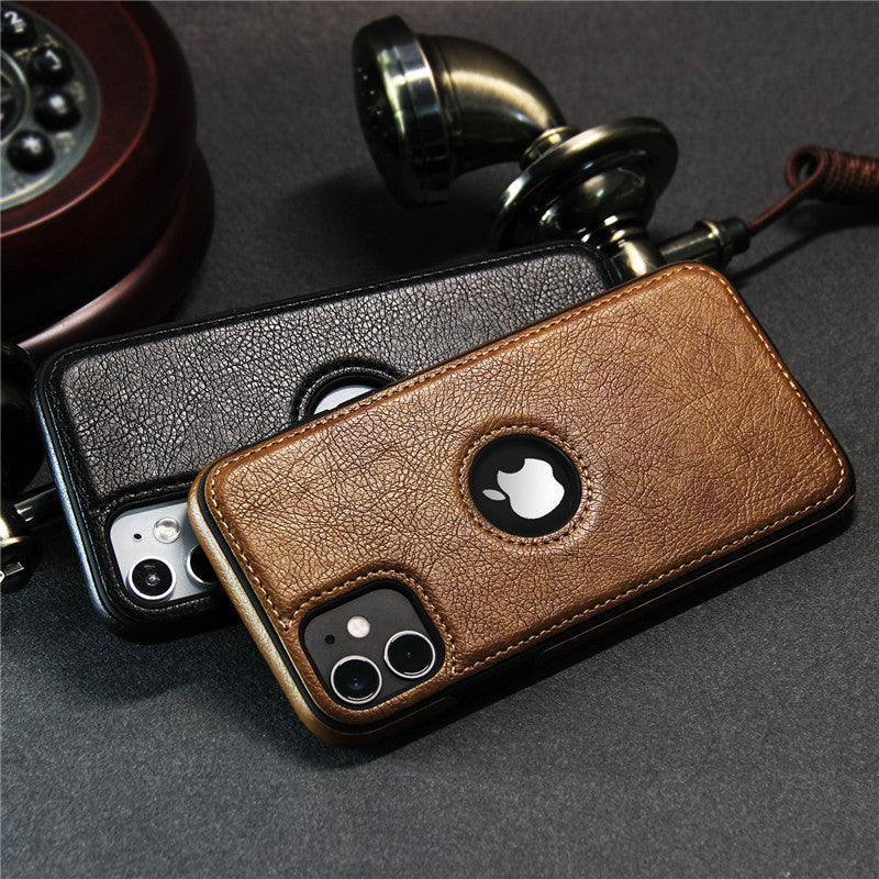 Leather Grain Stitching Mobile Phone Case All-inclusive Protective Cover