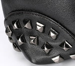 Leather gym bag