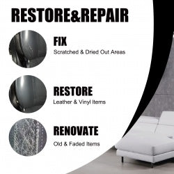 Leather Toning Cream, Leather Complementary Cream Car Seat Leather Sofa Leather Shoes Refurbished Complementary Color