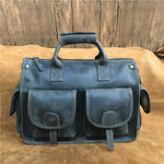 Imported First Layer Cowhide One-shoulder Messenger Bag For Men